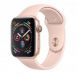 Apple Watch Series 4 40mm Gold Aluminum Case with Pink Sand Sport Band