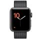 Apple Watch Series 2 38mm Aluminum Space Gray Woven Nylon