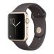 Apple Watch Series 1 38mm Gold Aluminum Case with Cocoa Sport Band