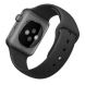 Apple Watch Series 1 38mm Space Gray Aluminum Case with Black Sport Band