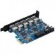 Orico 5 Port USB 3.0 PCI Express Card PVU3-5O2I