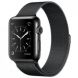 Apple Watch Series 2 42mm Stainless Steel Case Milanese Loop Space Gray