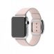 Apple Watch Series 1 38mm Stainless Steel Case with Soft Pink Modern Buckle