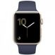 Apple Watch Series 1 38mm Gold Aluminum Case with Midnight Blue Sport Band