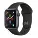 Apple Watch Series 4 44mm Space Gray Aluminum Case With Black Sport Band