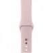 Apple Watch Series 3 38mm Gold Aluminum Case with Pink Sand Sport Band