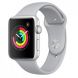 Apple Watch Series 3 42mm Silver Aluminum Case with Fog Sport Band