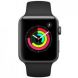 Apple Watch Series 3 42mm Space Gray Aluminum Case with Sport Band