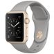 Apple Watch Series 1 38mm Gold Aluminum Case with Concrete Sport Band