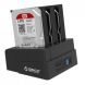 Orico 6638US3-C 2.5 and 3.5 Inch USB 3.0 Hard Disk Docking Station