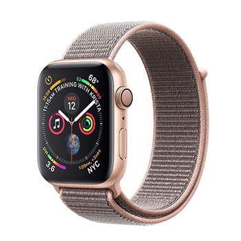 Apple Watch Series 4 40mm Gold Aluminum Case with Gold Sand Sport Loop Band