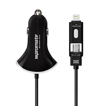 Promate Booster-Duo Car Charger