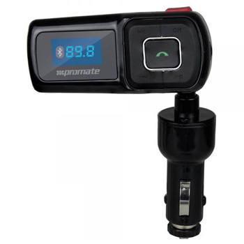 Promate CarMate-5 Bluetooth Car Kit and FM Transmitter